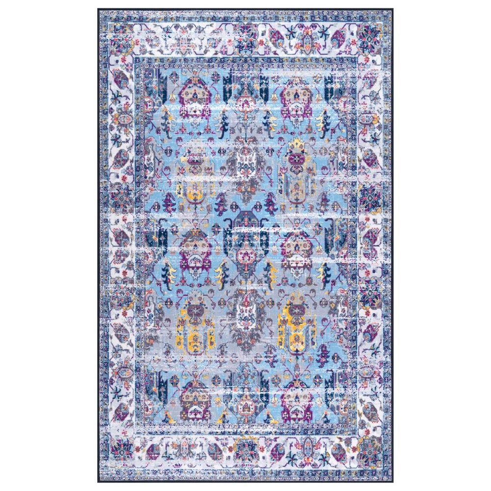 nuLOOM Giza MCGZ44A 5' x 8' Light Blue Area Rug, , large