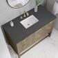 James Martin Vanities Emmeline 48" Single Vanity in Pebble Oak with 3 cm Charcoal Soapstone Quartz Top, , large