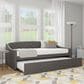 The Monday Company Zoey Upholstered Daybed with Trundle in Charcoal, , large