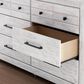 Ashley Makidern 6 Drawer Dresser Only in Whitewash, , large