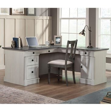 Sauder Palladia L-Shaped Desk in Glacier Oak, , large