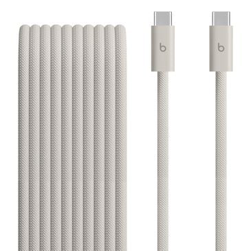 Beats 240W 10" USB-C to USB-C Braided Cable in Surge Stone, , large