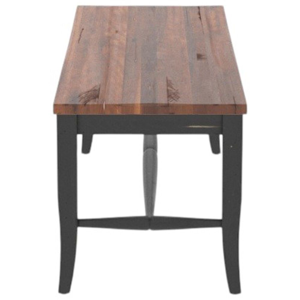 Canadel Champlain Bench in Black/Spice Washed, , large