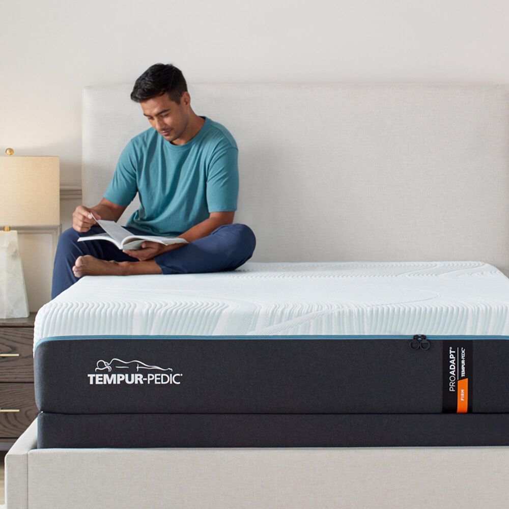 Tempur-Pedic ProAdapt 2.0 Firm Full Mattress with Low Profile Box Spring, , large