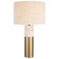 Uttermost Gravitas Table Lamp in Brushed Brass and Ivory, , large