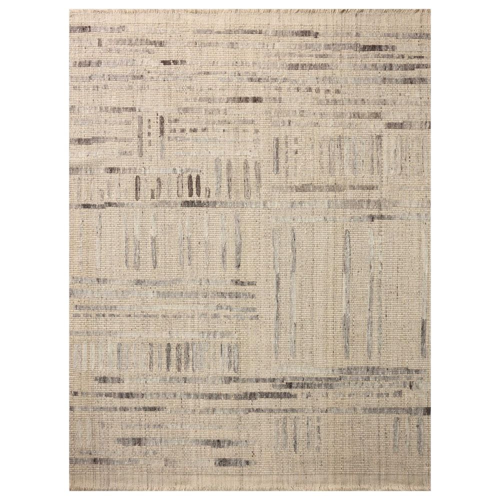 Loloi Valentina Ivory and Grey 2" x 3" Area Rug, , large
