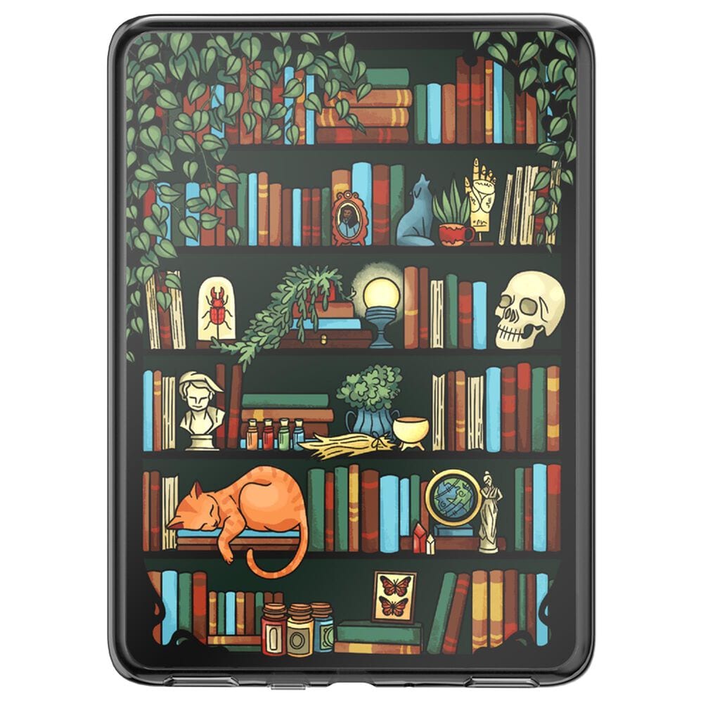 PopSockets MagSafe Case for Kindle 12th Gen in Storied Shelves, , large