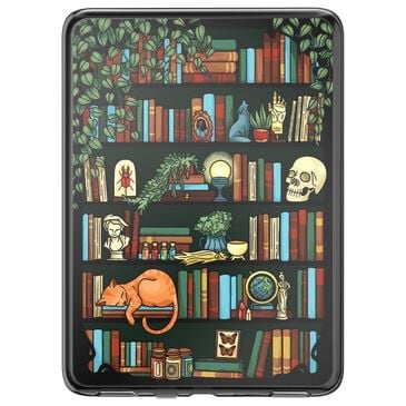 PopSockets MagSafe Case for Kindle 12th Gen in Storied Shelves, , large