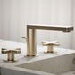 Kohler Composed Widespread Bathroom Sink Faucet with Cross handles in Vibrant Brushed Bronze, , large