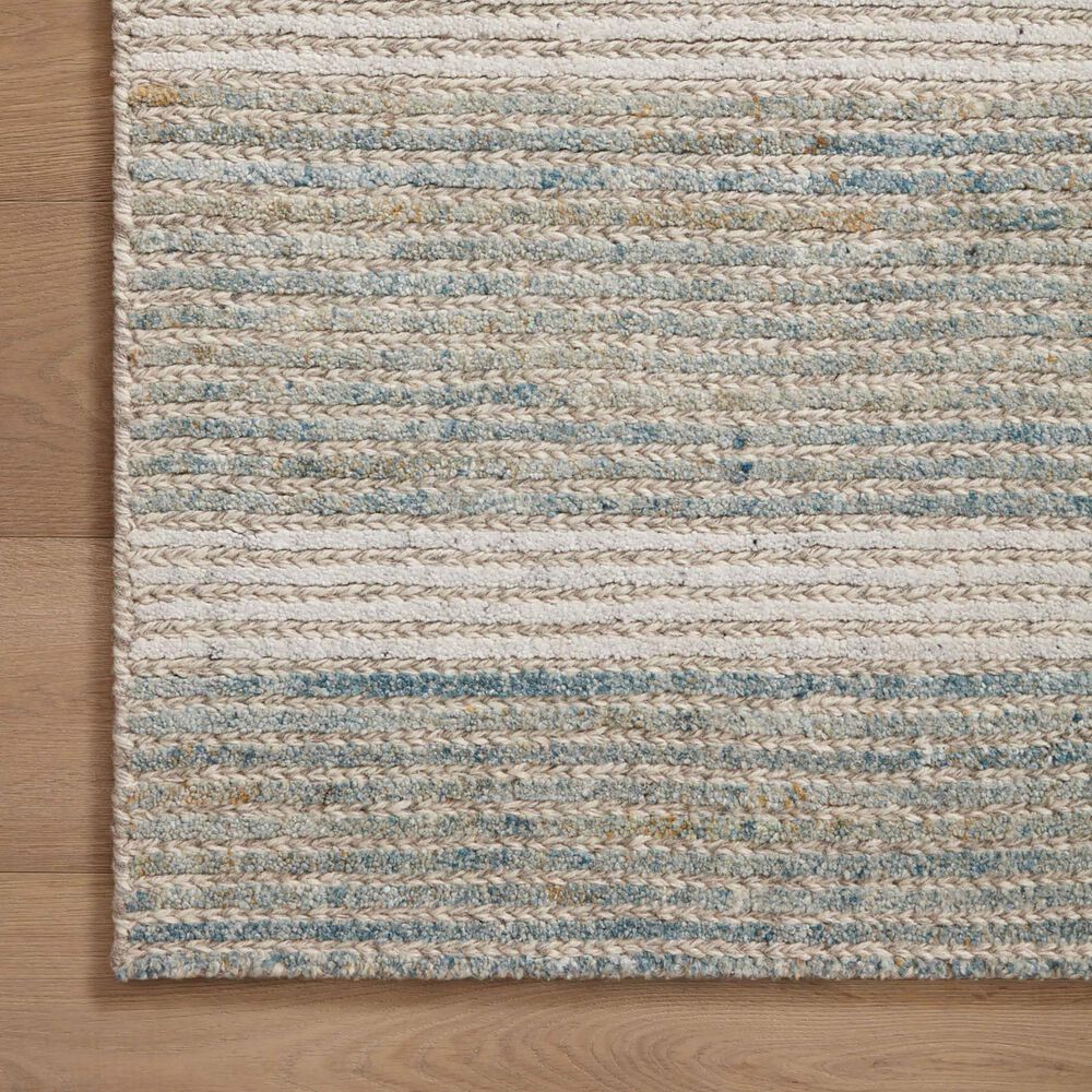 Loloi Stiles 5&#39; x 7&#39;6&quot; Tobacco and Lagoon Area Rug, , large