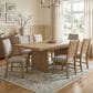 Furniture of America Virex Extendable 7-Piece Dining Table Set in Natural, , large