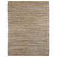L&R Resources Natural Fiber 10" x 14" Navy Area Rug, , large