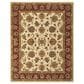 Feizy Rugs Wagner Ivory and Red 5" x 8" Area Rug, , large