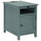 Ashley Treytown Chairside End Table in Teal, , large