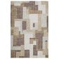 Dalyn Rug Company Portico PO3 Brown 10" x 14" Area Rug, , large