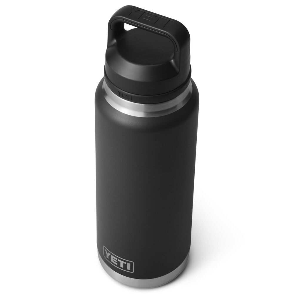 YETI Rambler 36 Oz Water Bottle with Chug Cap in Black, , large