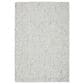 Safavieh Micro-Loop 4" x 6" Ivory and Light Blue Area Rug, , large