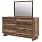 Ashley Chirason 3-Piece King Platform Bedroom Set in Brown, , large