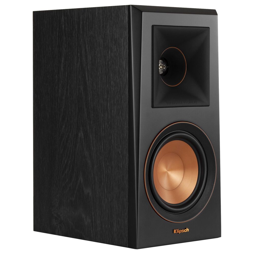 Klipsch Reference Premiere Dual 5.25&quot; 2-Way Bookshelf Speaker in Ebony &#40;Pair&#41;, , large