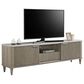 Crown Mark Britany 79" TV Stand in Driftwood, , large