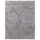 Feizy Eastfield 6989F 8" Round Dark Gray Area Rug, , large