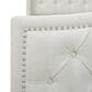 Jennifer Taylor Home Marcella Tufted Wingback King Bed in Antique White, , large