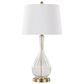 Hearth and Haven Jenny Table Lamp in Clear Crackle and Gold (Set of 2), , large