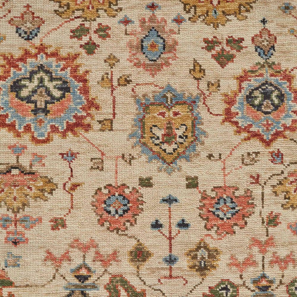 Feizy Carrington 3&#39;6&quot; x 5&#39;6&quot; Beige and Rust Area Rug, , large