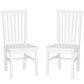 Linon Home Decor Percival Side Chair in White (Set of 2), , large