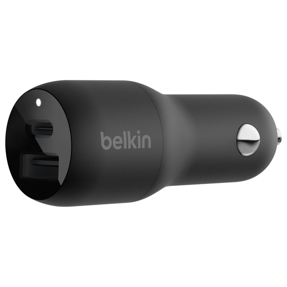 Belkin BoostCharge 37W Dual Car Charger with PPS in Black, , large