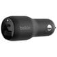 Belkin BoostCharge 37W Dual Car Charger with PPS in Black, , large