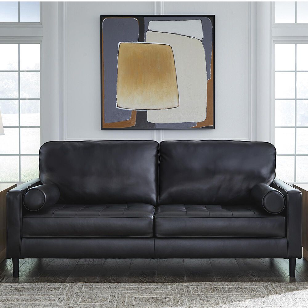 Ashley Bryceview Stationary Sofa in Onyx, , large