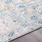 Surya Laila LAA-2312 10" x 14" Teal, Sage, Orange, Gray and Cream Area Rug, , large