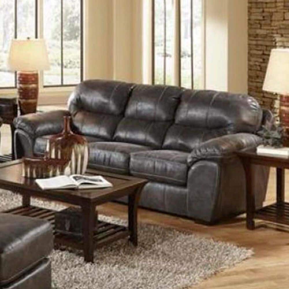 Hartsfield Grant Queen Sleeper Sofa in Rustic Gray Nebraska Furniture