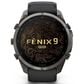Garmin fenix 9 Pro inReach Smartwatch 51mm Carbon Gray DLC Titanium with Black and Pebble Gray Silicone Band, , large