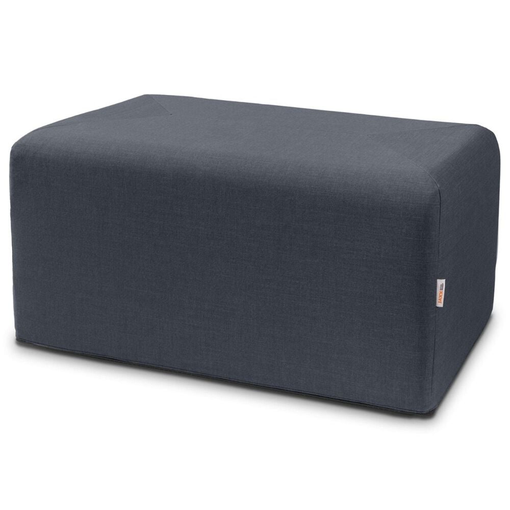 Jaxx Monroe Large Ottoman in Denim, , large