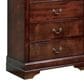 Ashley Alisdair 5-Drawer Chest in Reddish Brown, , large