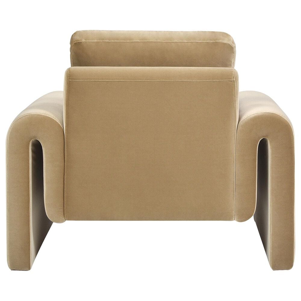 Jennifer Taylor Home Mason Accent Arm Chair in Camel Brown Beige, , large