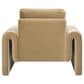 Jennifer Taylor Home Mason Accent Arm Chair in Camel Brown Beige, , large
