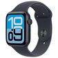 Apple Watch SE 3 (GPS) 44mm Aluminum Case with Sport Band - S/M in Midnight and 2-Year AppleCare+, , large