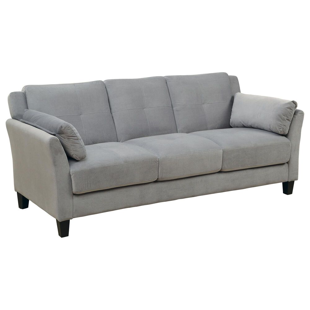Furniture of America Babcock 3-Piece Living Room Set in Gray, , large