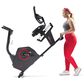 Sunny Health & Fitness Smart Programmable 16 Levels Electro-Magnetic Resistance Recumbent Exercise Bike in Black, , large
