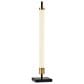 Adesso Piper LED Table Lamp in Black and Antique Brass, , large