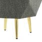 LumiSource Diamond Storage Ottoman in Green, , large