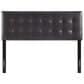 Modway Lily Upholstered Vinyl King Headboard in Brown, , large