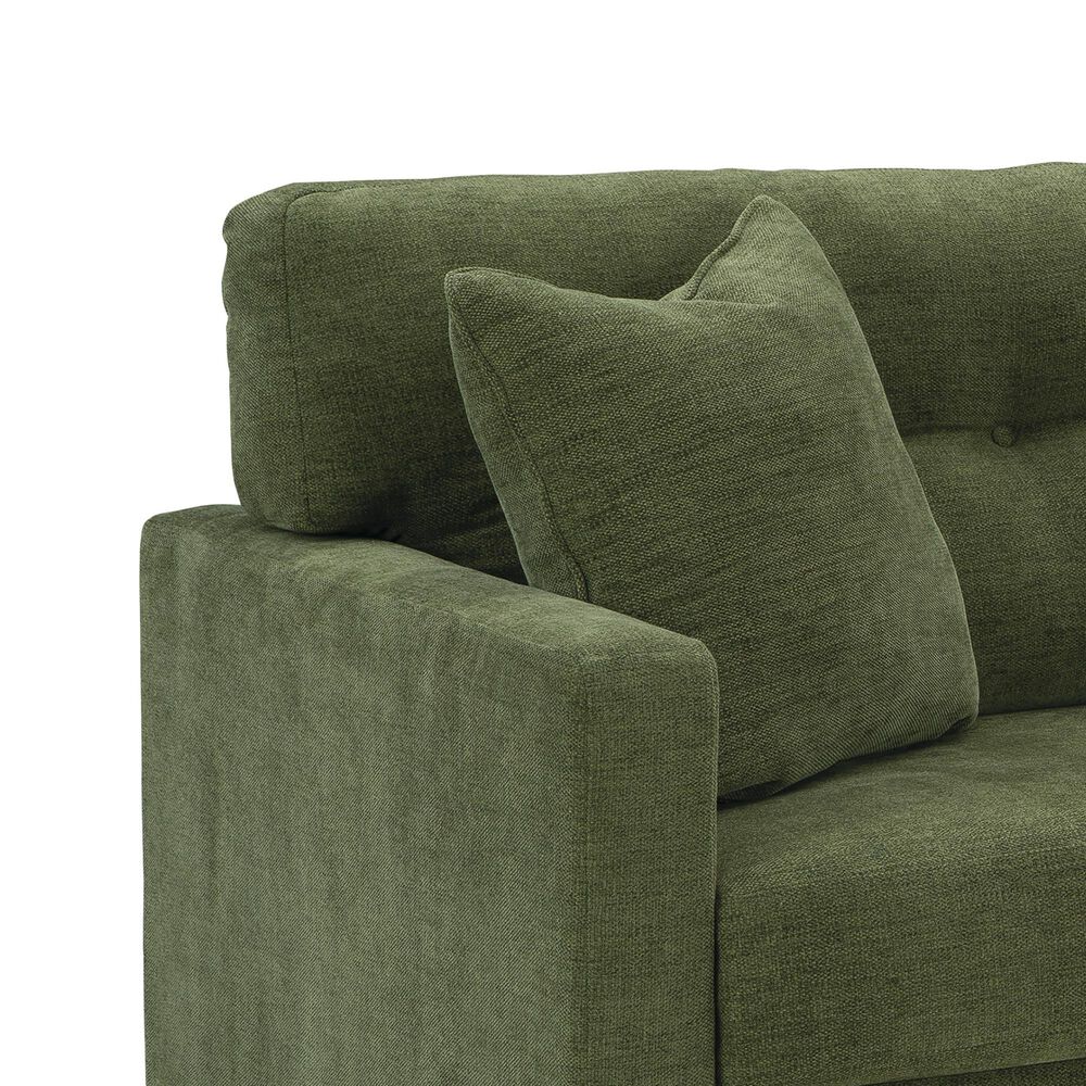 Ashley Bixler Stationary Sofa in Olive, , large