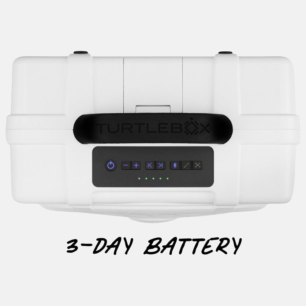 Turtlebox Audio Original Gen 3 Outdoor Speaker in White, , large