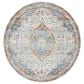 Surya Chicago CHG2306 6"7" Round Light Beige, Blue, Brick Red, Burnt Orange, Mustard, Taupe Area Rug, , large