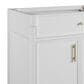 James Martin Bellshire 36" Single Bathroom Vanity Cabinet in Bright White, , large