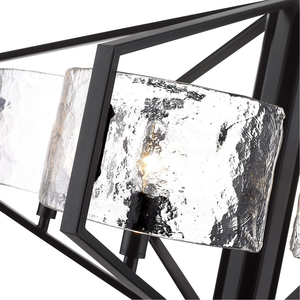 Golden Lighting Varsha 6-Light Chandelier in Matte Black, , large